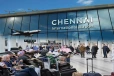 விமான சேவைகள் தொடர் ரத்து; வெறிச்சோடிய சென்னை விமான நிலையம்