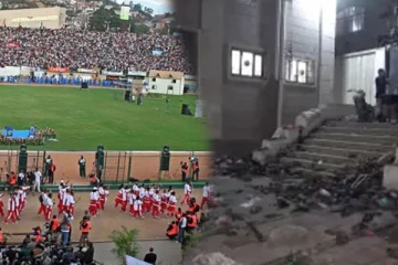 நெரிசலில் சிக்கி 12 பேர் பலி : மடகாஸ்கரில் சோகம்