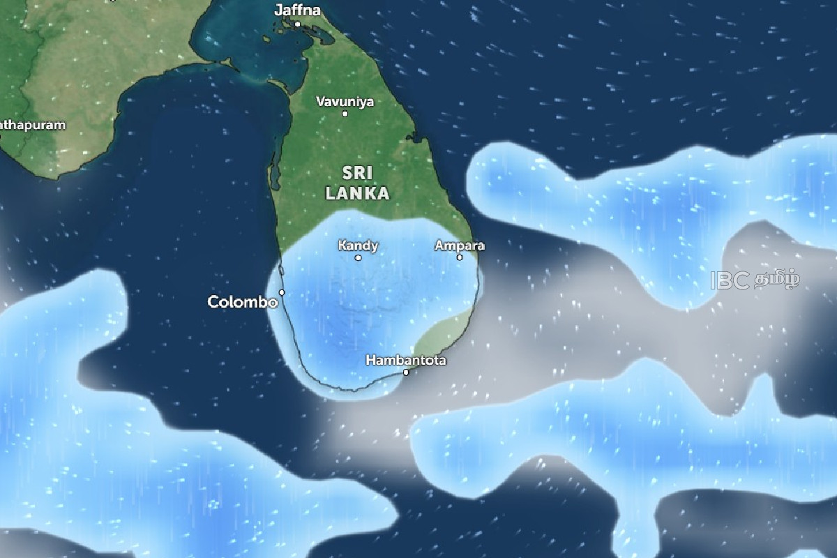 1.00 மணிக்குப் பின்னர் இடியுடன் கூடிய மழை | 100 Mm Heavy Rain In Many Areas Today