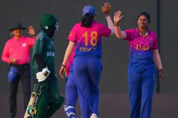 டி20யில் 13 ஓட்டங்களுக்கு சுருண்ட அணி! 238 ரன் வித்தியாசத்தில் அமீரகம் இமாலய வெற்றி