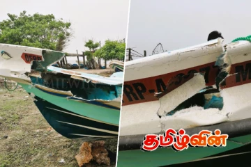 மன்னாரில் இரு படகுகள் மோதி விபத்து - ஒருவர் படுகாயம்