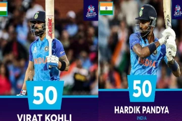 20 ஓவர் உலகக் கோப்பை அரையிறுதி: கோலி, பாண்ட்யா அரைசதம் : வெற்றி பெறுமா இங்கிலாந்து