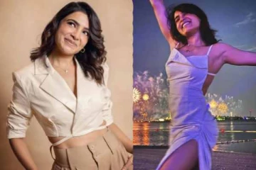 கியூட்டாக தனது பிறந்தநாளை கொண்டாடியுள்ள நடிகை சமந்தா- வைரலாகும் போட்டோ