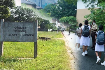 தமிழர் பகுதியில் பாடசாலை ஒன்றில் சமூகமளிக்காத மாணவர்களுக்கு அதிபர் கொடுத்த தண்டனை