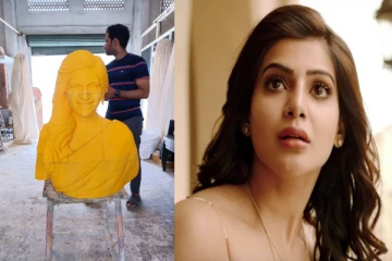 நடிகை சமந்தாவுக்கு கோவில் கட்டிய ரசிகர் - நாளை திறப்பு விழா