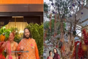 ஆனந்த் அம்பானி - ராதிகா திருமணம்; முதல் வீடியோவே இப்படியா? டிரெண்டிங்