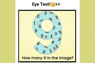 இது கண் பரிசோதனை சவால்: இதில் எத்தனை 9கள் உங்கள் கண்களுக்கு தெரிகிறது?
