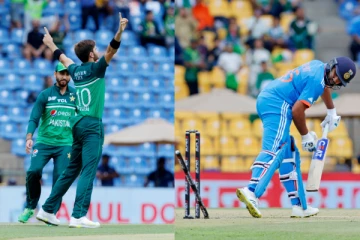 ரோகித், கோலி போல்டு! இந்திய அணியின் தூண்களை உடைத்த ஷஹீன்