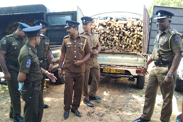 அனுமதியின்றி சட்டவிரோத செயலில் ஈடுபட்ட பலர் கைது (Photos) | Drivers Arrested Eight Vehicles Firewood