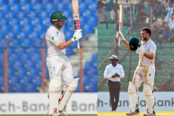 ஒரே இன்னிங்சில் முதல் சதம் அடித்த மூன்றாவது வீரர்: தென் ஆப்பிரிக்கா 577 ரன் குவிப்பு