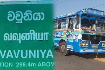 வவுனியாவில் பேருந்து விபத்து : மாணவன் படுகாயம்