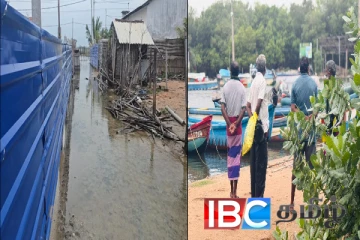 மன்னாரில் கரையோர பகுதிகளில் உட்புகுந்தது கடல்நீர்