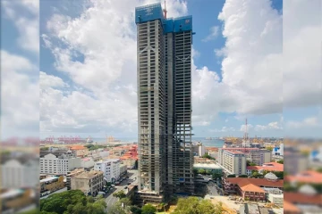 கொழும்பில் ஆபத்தான நிலையில் உள்ள பாரிய கட்டடம்