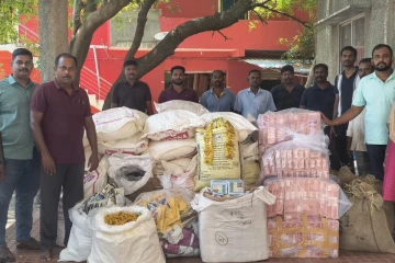 கடல் வழியாக படகில் இலங்கைக்கு கடத்தப்படவிருந்த பொருட்கள் பறிமுதல்