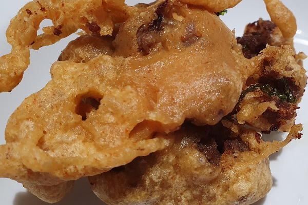 சுண்டி இழுக்கும் சுவையில் மட்டன் கீமா பக்கோடா | Mutton Keema