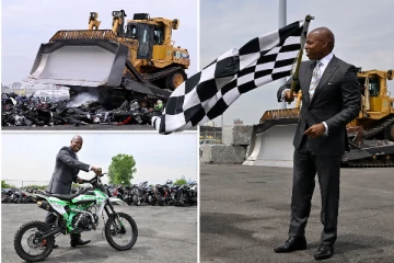 நியூயார்க்கில் 100 வாகனங்கள் அழிக்க உத்தரவிட்ட மேயர்!