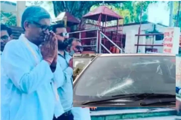 விவசாயிகள் போராட்டத்தில் பாஜக எம்.பி கார் மீது தாக்குதல்