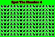 Optical illusion: ஆங்கில எழுத்துக்களின் நடுவே இருக்கும் இலக்கம் '4' எங்கே உள்ளது?