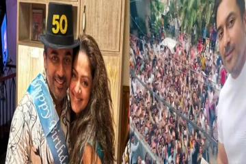 50 வயதை எட்டிய சூர்யா... வாழ்த்து சொல்ல குவிந்த ரசிகர் கூட்டம்! வைரலாகும் காணொளி