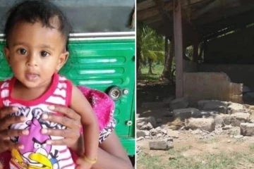 சுவர் இடிந்து விழுந்ததில் ஒன்றரை வயதுக் குழந்தை பலி