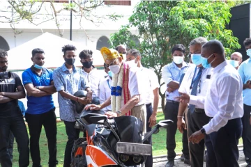 பஜாஜ் அசல் உதிரி பாகங்கள் விற்பனை நிலையத்தின் கோலாகல திறப்பு விழா யாழ்ப்பாணத்தில்