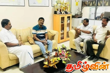 கிளிநொச்சி அரச அதிபருடன் சிறீதரன் எம்.பி.சந்திப்பு