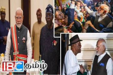 எலிசபெத் ராணிக்கு பின் நைஜீரியாவில் மோடிக்கு வழங்கப்பட்ட கௌரவம்