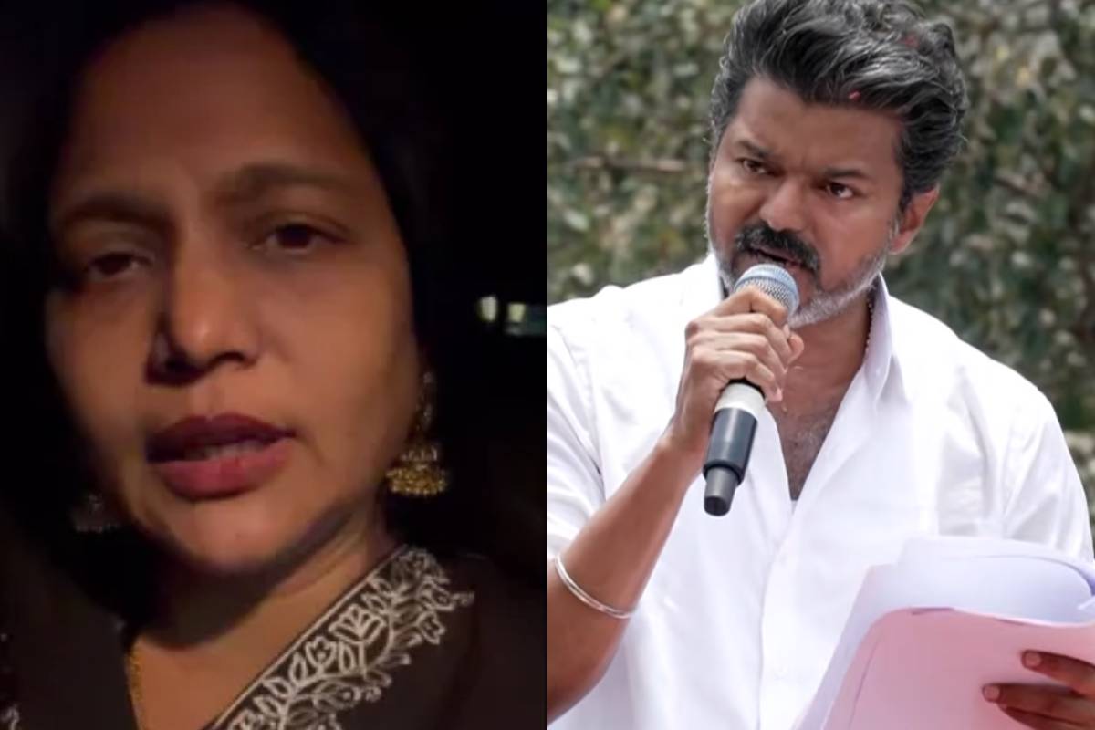 உச்சத்தை விட்டுவிட்டு வரச்சொல்லி நாங்க அழவில்லை.. அப்படி யாரு வரச்சொன்னா? விஜய்யை மறைமுகமாகிய தாக்கிய நடிகை.. | Vinodhini Vaidyanathan Indirectly Target Vijay Pol