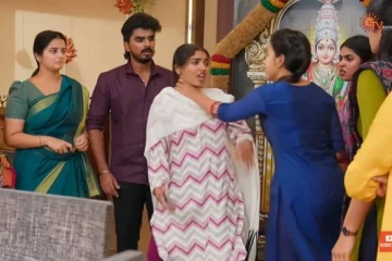 ஈஸ்வரியை அசிங்கமாக பேசிய அன்புக்கரசி, கழுத்தை பிடித்த தர்ஷினி.. எதிர்நீச்சல் தொடர்கிறது சீரியல் புரொமோ