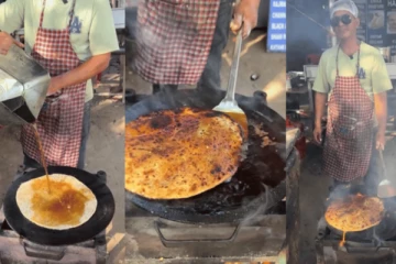 டீசலில் பரோட்டாவா..? பார்ப்போரை அதிரவைத்த கடைக்காரர்!