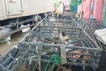 தமிழர் பகுதியொன்றில் விபத்தில் சிக்கிய லொறி ; 650 கோழிகள் உயிரிழப்பு