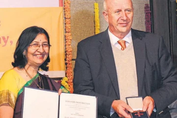 இந்தியப் பெண்மணிக்கு ஜேர்மனியின் உயரிய விருது