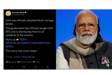 என்னது ,மறுபடியுமா ?  பிரதமர் மோடியின் ட்விட்டர் கணக்கு ஹேக், ட்விட்டர் பதிவால் பரபரப்பு