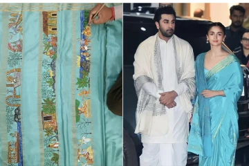 அயோத்தி விழாவில் ஆலியா பட் அணிந்திருந்த புடவையின் சிறப்பு என்ன தெரியுமா? - பின்னணியில் இருக்கும் உண்மை