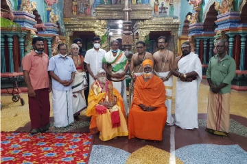 திருக்கைலாயப் பரம்பரைத் தருமை ஆதீனம் சுவாமிகளினால் சிவாகம கலாநிதி சிறப்பு பட்டம் வழங்கி வைப்பு (Video)