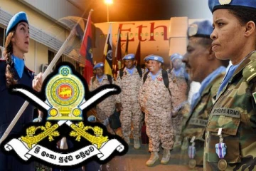 அமைதி காக்கும் பணியிலிருந்து நாடு திரும்பிய இலங்கை இராணுவப்படை