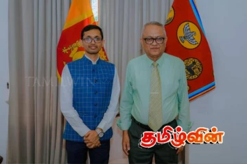 இந்திய உயர்ஸ்தானிகராலய முதல் செயலாளரை சந்தித்த கிழக்கு மாகாண ஆளுநர்