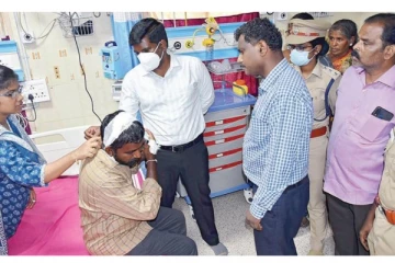 மணல் கடத்தலை தடுத்த ஆய்வாளரின் கழுத்தை கடித்த கும்பல் - கொடூர தாக்குதல்!