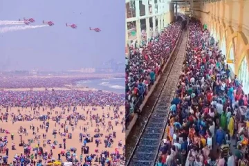 விமான சாகச நிகழ்ச்சி; எதிர்பார்த்ததை விட மிக அதிக மக்கள்..முதல்வர் ஸ்டாலின் விளக்கம்!