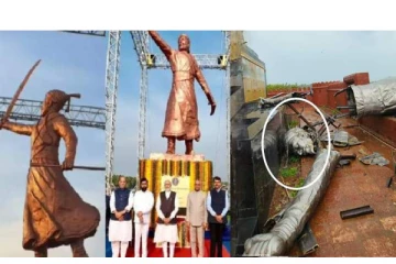 இடிந்து விழுந்த சத்ரபதி சிவாஜி சிலை.. பாஜக ஆட்சியில் ஊழல் உச்சத்தில் உள்ளது- காங்கிரஸ்!