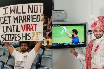 விராட் கோலி சதமடிக்கும் வரை திருமணம் இல்லை! அடம்பிடித்த இளைஞருக்கு கிடைத்த சூப்பர் பரிசு
