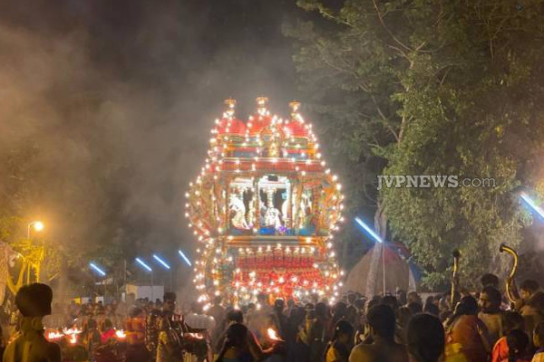 கோலாகலமாக நடைபெற்ற தெல்லிப்பழை துர்க்காதேவி கைலாச வாகனத் திருவிழா! | Jaffna Tellippalai Durga Devi Festival