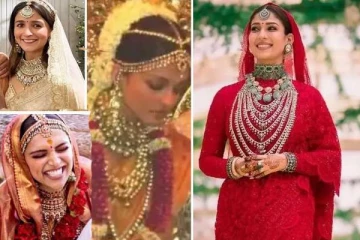 ஐஸ்வர்யா ராய், ஆலியா பட், நயன்தாரா என நடிகைகளின் திருமண உடை விலை விவரம்- அதிகம் இவருடையது தானா?