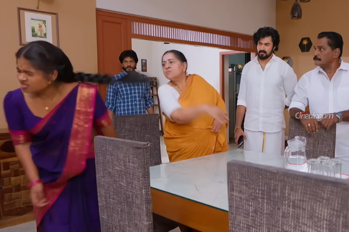 அறிவுக்கரசிக்கு பளார்.. ஈஸ்வரி பற்றி சொன்னதும் அலறிய குணசேகரன்! எதிர்நீச்சல் தொடர்கிறது இன்றைய ப்ரோமோ | Ethirneechal Thodargiradhu Promo 25 Mar 2026