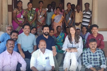 திடீரென கீழடி அருங்காட்சியகத்திற்கு குடும்பத்தினருடன் சென்ற சூர்யா, ஜோதிகா.,!