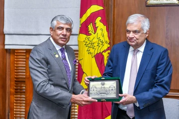 பாகிஸ்தான் பாதுகாப்பு அமைச்சின் செயலாளருக்கும் ரணில் விக்ரமசிங்கவுக்கும் இடையில் சந்திப்பு