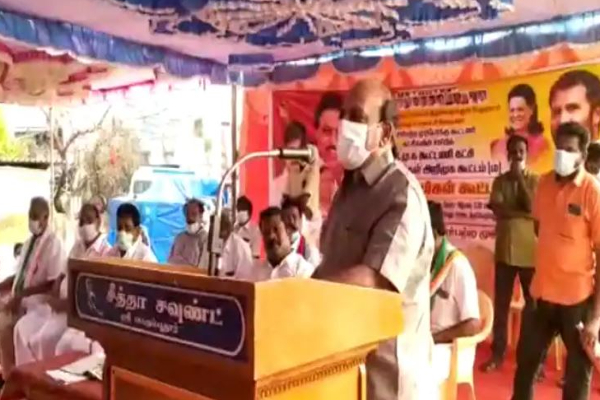 ‘’ எலெக்‌ஷன் வந்துட்டா மானம் , ஈனம் பார்க்கக் கூடாது ’’ - திமுகவினருக்கு அறிவுரை சொன்ன அமைச்சர் - தமிழ்நாடு