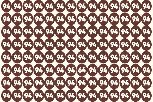 வினாடிகளுக்குள் 94 பேரில் 64 என்ற எண்ணைக் கண்டுபிடிக்க முடியுமா? | Find It Out Within 5 Seconds Spot The Number 64