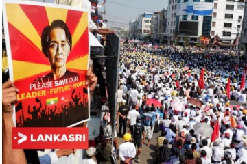 மியான்மரில் இராணுவ எச்சரிக்கையை மீறி வலுக்கும் மக்கள் போராட்டம்!