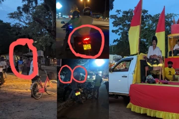 திலீபனின் நினைவூர்தியை விடாது துரத்தும் புலனாய்வாளர்கள்(படங்கள்)